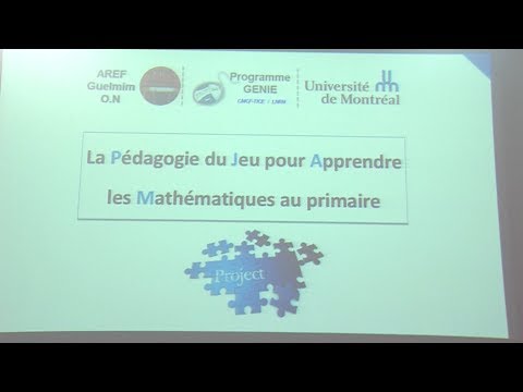 شاهد أيام دراسية حول بيداغوجية تعلم الرياضيات من خلال اللعب