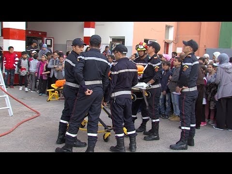 شاهد 14 ألف تدخل لمصالح الوقاية المدنية