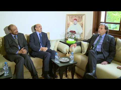 شاهد ولد الرشيد يلتقي مع نائب رئيس مجلس الشيوخ الشيلي