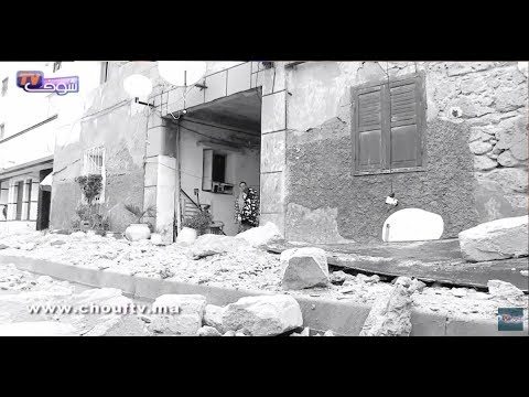 شاهد تفاصيل خطيرة حول انهيار منزل في حي بوركون بالبيضاء