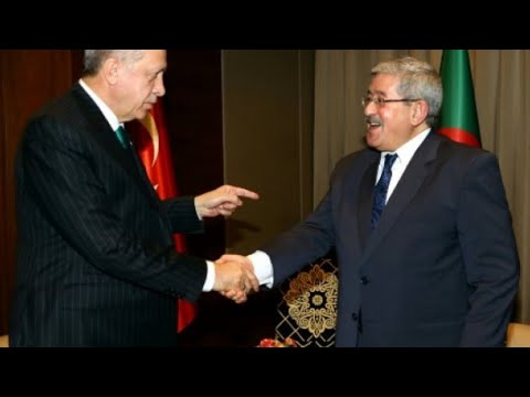 شاهد أردوغان في زيارة إلى الجزائر