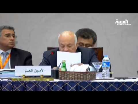 شاهد جامعة الدول العربية تدعم عملية عاصفة الحزم