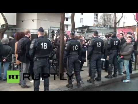 مشادة كلامية بين نشطاء مؤيدين لفلسطين وإسرائيل شاهد