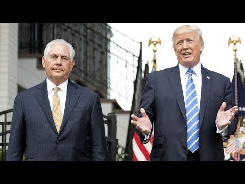 شاهد ترامب يشرح أسباب إقالة تيلرسون