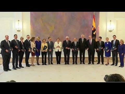 بالفيديو أنجيلا ميركل تفوز بولايتها الرابعة على التوالي