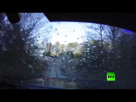 شاهد مطاردة ديناميكية بعيون سائق سيارة الشرطة في أميركا