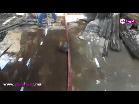 اندلاع حريق في سوق انزكان