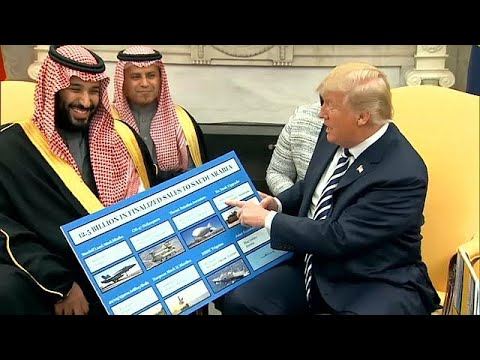 شاهد ترامب وبن سلمان يثنيان على حجم التبادل الضخم بين أميركا والسعودية