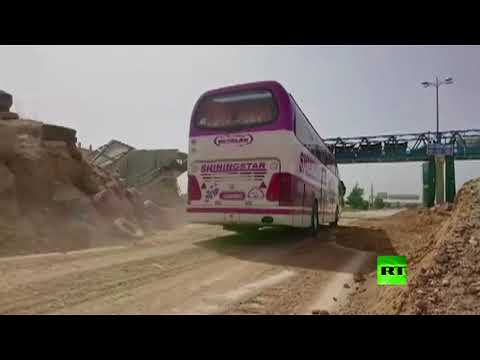 نقل نحو 1500 مسلح و6000 من أفراد عوائلهم