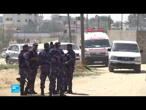 شاهد مقتل أنس أبو خوصة المتهم الرئيسي بتفجير موكب الحمد الله في غزة