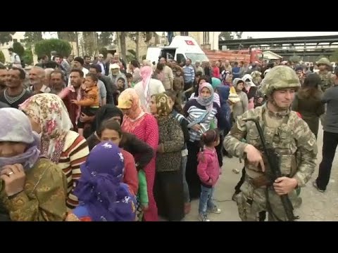 شاهد الجيش التركي يبسط سيطرته على كامل منطقة عفرين