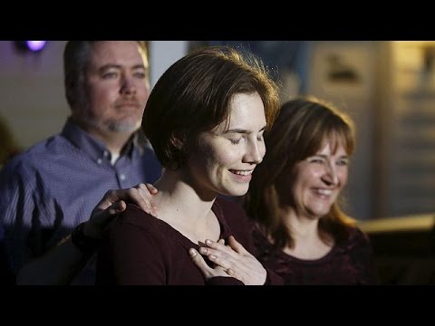 بالفيديو تبرئة نوكس وصديقها الإيطالي من قتل كيرشر