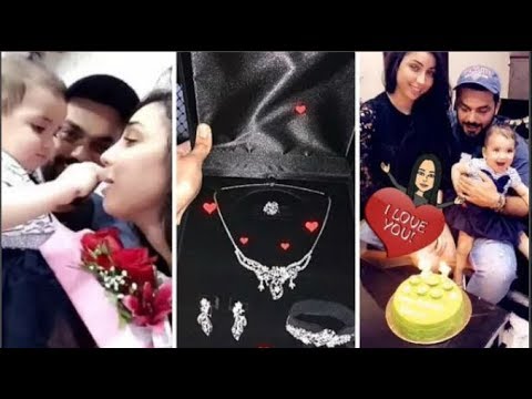 بالفيديو دنيا بطمة تحتفل بعيد مولدها