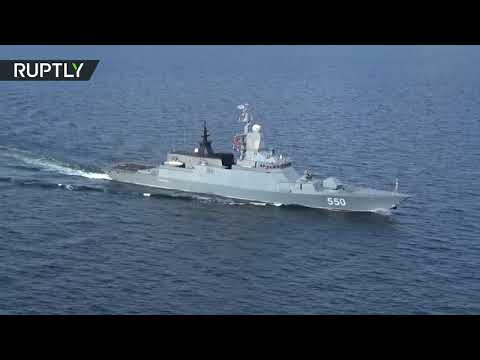 شاهد تدريبات القوات البحرية الروسية في البلطيق