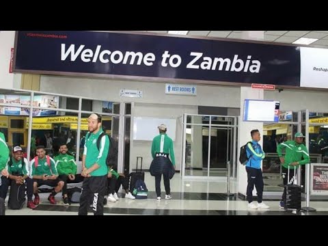 شاهد وصول الرجاء إلى زامبيا وكلمة لـرضوان الطنطاوي