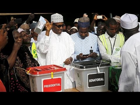 بالفيديو انتخابات رئاسية وتشريعية في نيجيريا