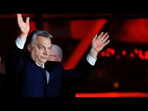 شاهد فوز أوربان رئيس الوزراء المجري في الانتخابات
