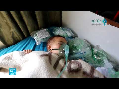 استخدام النظام السوري أسلحة كيميائية ضد المدنيين