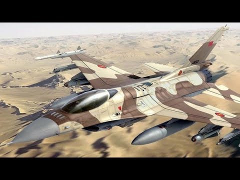 شاهدمقاتلات مغربية تحلق فوق سماء إسبانيا