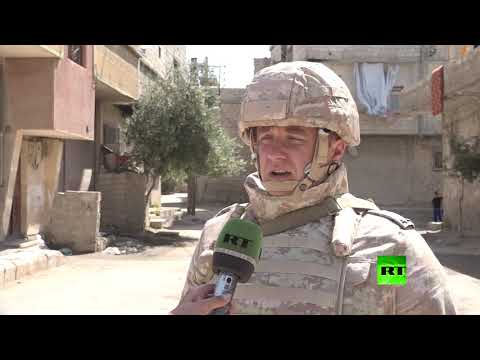 مصدر عسكري روسي ينفي وجود آثار لمواد كيمائية