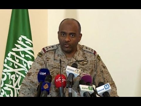 شاهد المتحدث باسم عاصفة الحزم يؤكد عدم السماح بإمداد الحوثيين