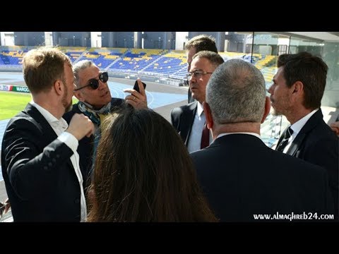 شاهد لجنة الفيفا تُغادر طنجة باتجاه مدينة بنسليمان لمواصلة جولتها التفتيشية