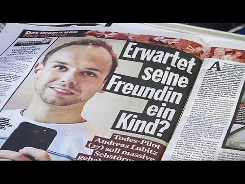 شاهد الصحف الألمانية تحقق في حياة مساعد الطيار أندرياس لوبيتس