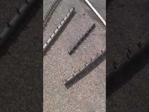 عصابة خطيرة تستعمل قطعًا حديدية شائكة في المغرب