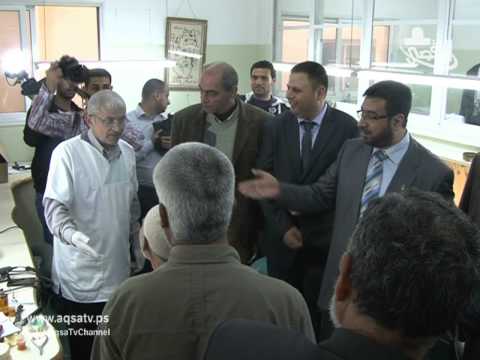 الفصائل اتلفلسطينية تقوم بجولة لتفقد عدد من الاجهزة الأمنية