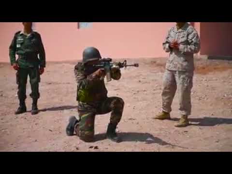 شاهد قوة الجيش المغربي خلال المناورات العسكرية