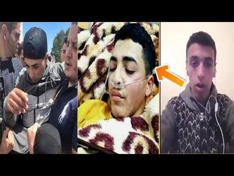 شاهد تأثر شاب مغربي بحالة آخر في طنجة