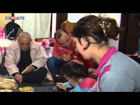 بالفيديو عائلات عراقية تهرب من داعش إلى لبنان