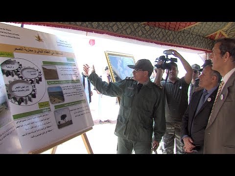 شاهد انطلاق الشطر الثاني للحزام الأخضر لجماعة البويرات