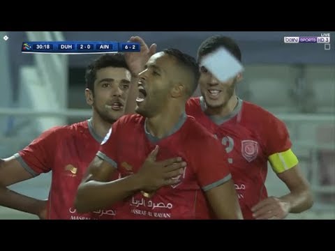 شاهد هدفا يوسف العربي في مرمى العين الإماراتي
