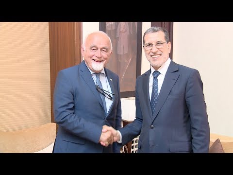 سعد الدين العثماني يستقبل رئيس البرلمان الفلامنكي