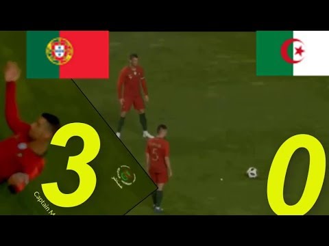 شاهد ملخص و أهداف مباراة الجزائر و البرتغال الودية