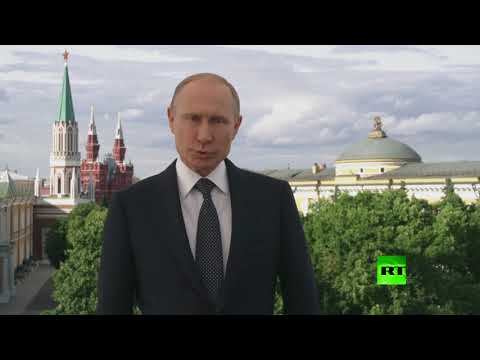 شاهد بوتين يوجّه رسالة ترحيب بضيوف مونديال روسيا