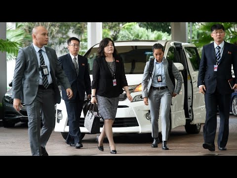 شاهدأنظار العالم تتجه إلى سنغافورة قبل ساعات من قمة ترامب وكيم