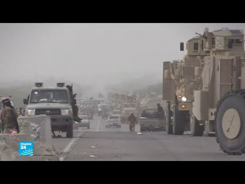 شاهد أرتال عسكرية نحو مدينة الجاح استعدادا لمعركة الحديدة