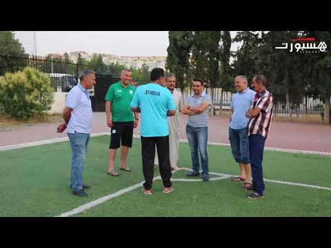 شاهدالطاوسي يزور بعثة الدفاع الحسني الجديدي في الجزائر