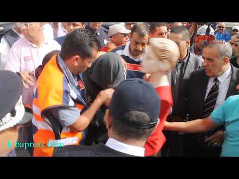 شاهد كيف طعن رجل زوجته ودهسها بسيارته في أغادير