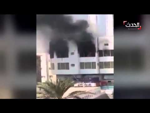 شاهد الحوثيون يقصفون مسجد الرحاب في عدن