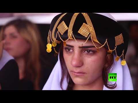 شاهد أهالي سنجار يحيون الذكرى الرابعة لهجوم داعش