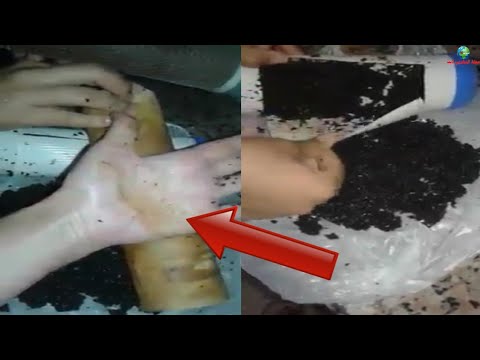 شاهد أسرة مغربية تجد شوائب وحصوات بعد وضع فيلتر للمياه