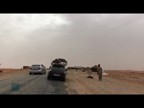 شاهد الحفر القاتلة على طريق الأمل في موريتانيا يثير الغضب