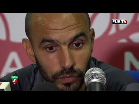 شاهد  تصريحات وليد الركراكي المدير الفني لاتحاد الفتح الرياضي