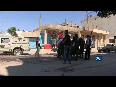 بالفيديو اشتباكات بين الجيش السوري والأكراد