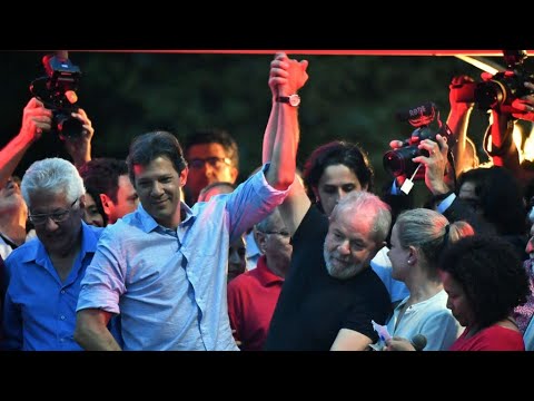 شاهد فرناندو حداد يعوض لولا دا سيلفا في سباق الرئاسة البرازيلية