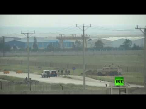 شاهد الجيش السوري يقصف مواقع المجموعات المسلحة