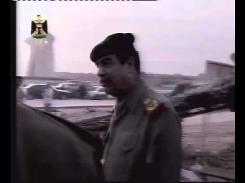 بالفيديو 12 عامًا على الظهور الأول لصدام حسين
